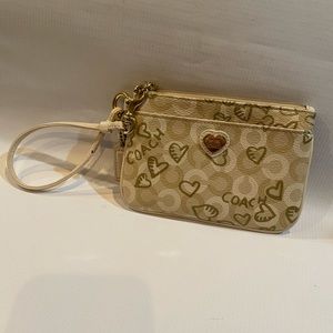 Coach wristlet